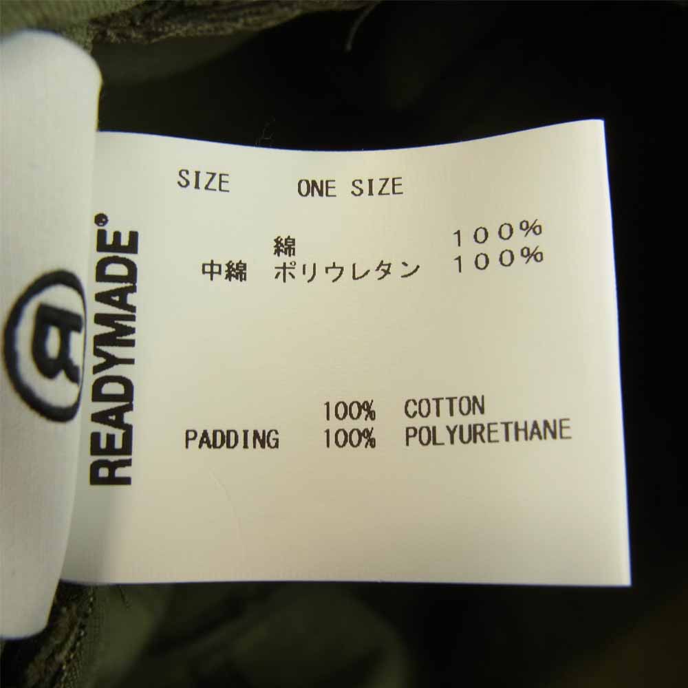 READY MADE レディメイド RE-CO-KH-00-00-193 BIG HAT ビッグ ハット カーキ系【美品】【中古】