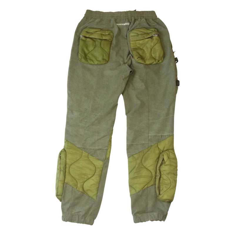 READY MADE レディメイド Liner Tactical Pants RE-C0-KH-00-00-115 キルティング切替 ミリタリー カーゴパンツ カーキ