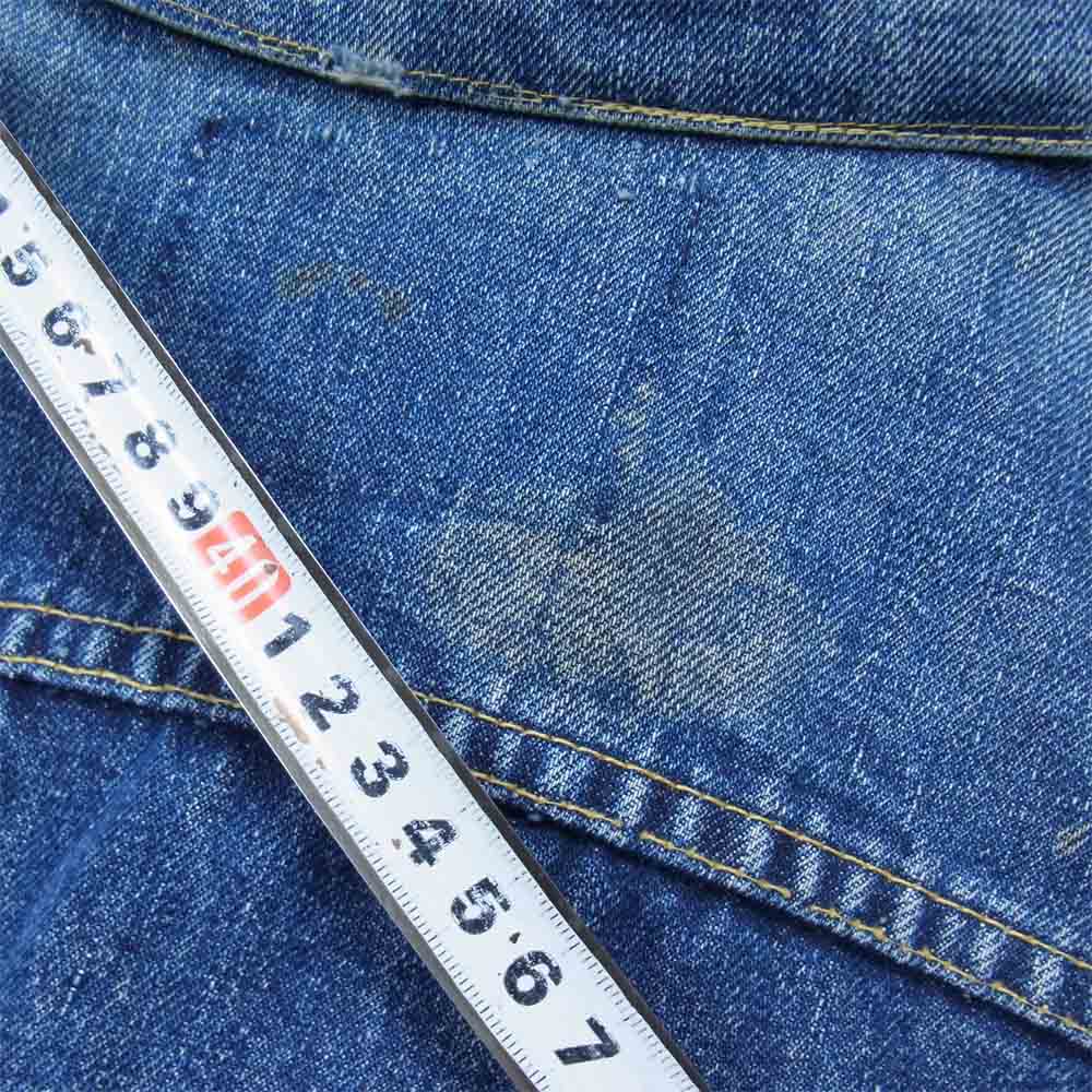 Levi's リーバイス 557 オリジナル ヴィンテージ ボタン裏D 60S 3rd デニム ジャケット インディゴブルー系 表記無し【中古】
