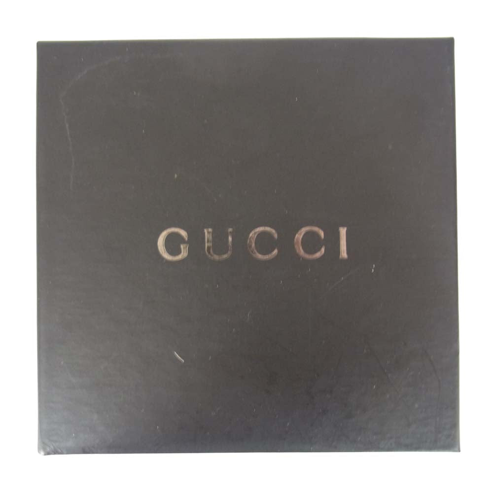 GUCCI グッチ GGキャンバス シェリーライン ジャッキー Wホック 二つ折り 財布 ブラウン系【中古】