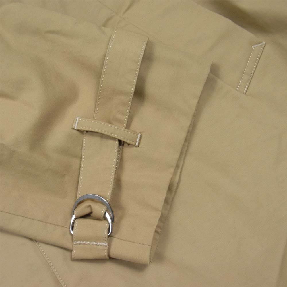 FACTOTUM ファクトタム C/Nクリアツイル ライダーストレンチコート ベージュ系 44【美品】【中古】