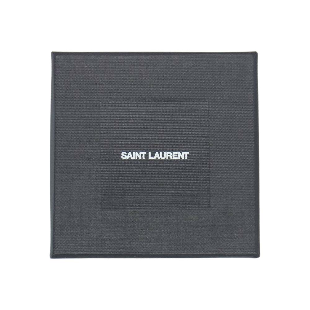 SAINT LAURENT サンローラン ハート ピアス ゴールド系【中古】