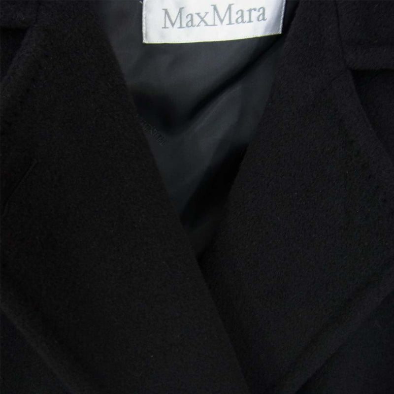 MAX MARA マックスマーラ イタリア製 白タグ カシミア混ウール ロング