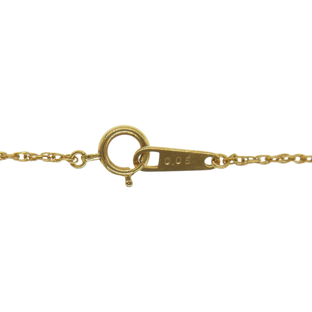 TASAKI タサキ K18YG パール ダイヤ 0.05ct ゴールド系【中古】