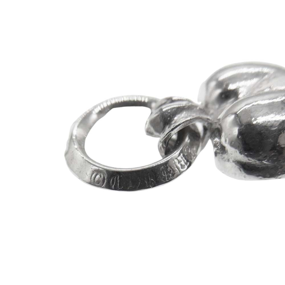 CHROME HEARTS クロムハーツ(原本無) HEART CHARM ハートチャーム ペンダントトップ シルバー系【中古】