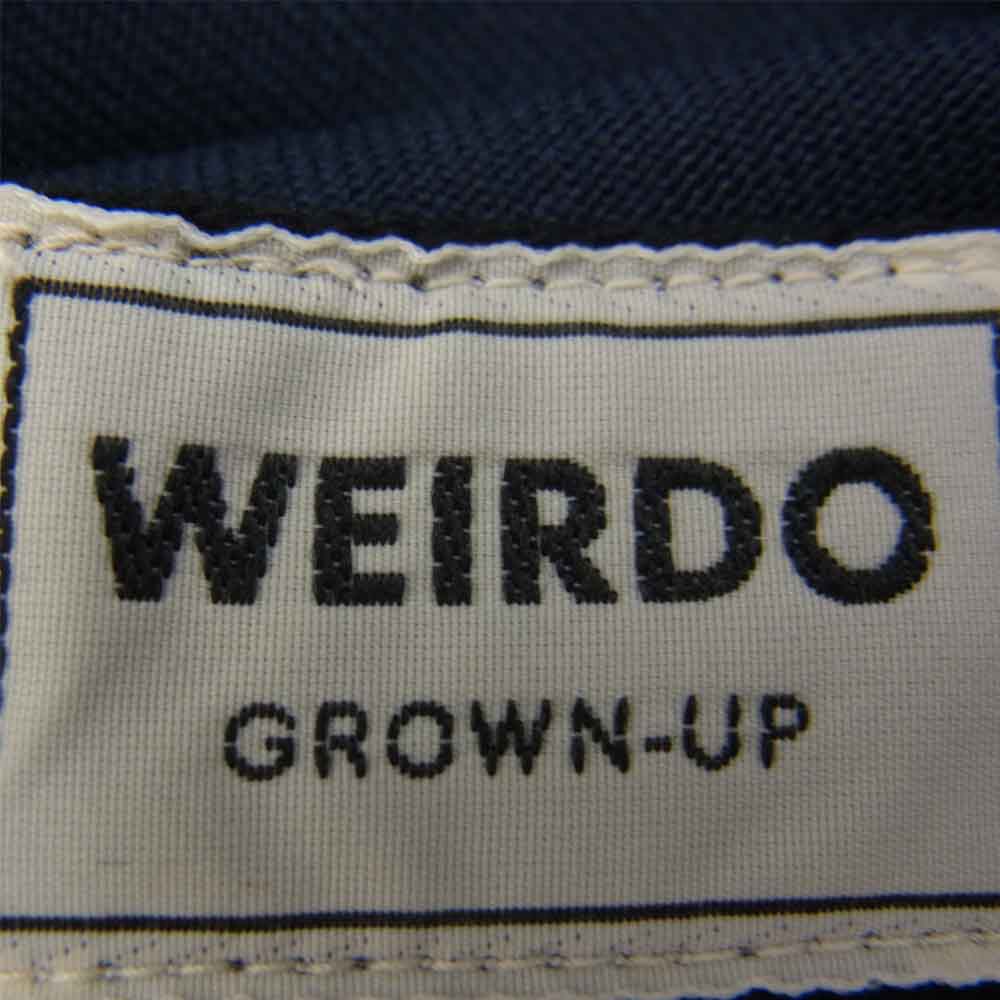 WEIRDO ウィアード BIG DADDY キャップ ネイビー系【中古】