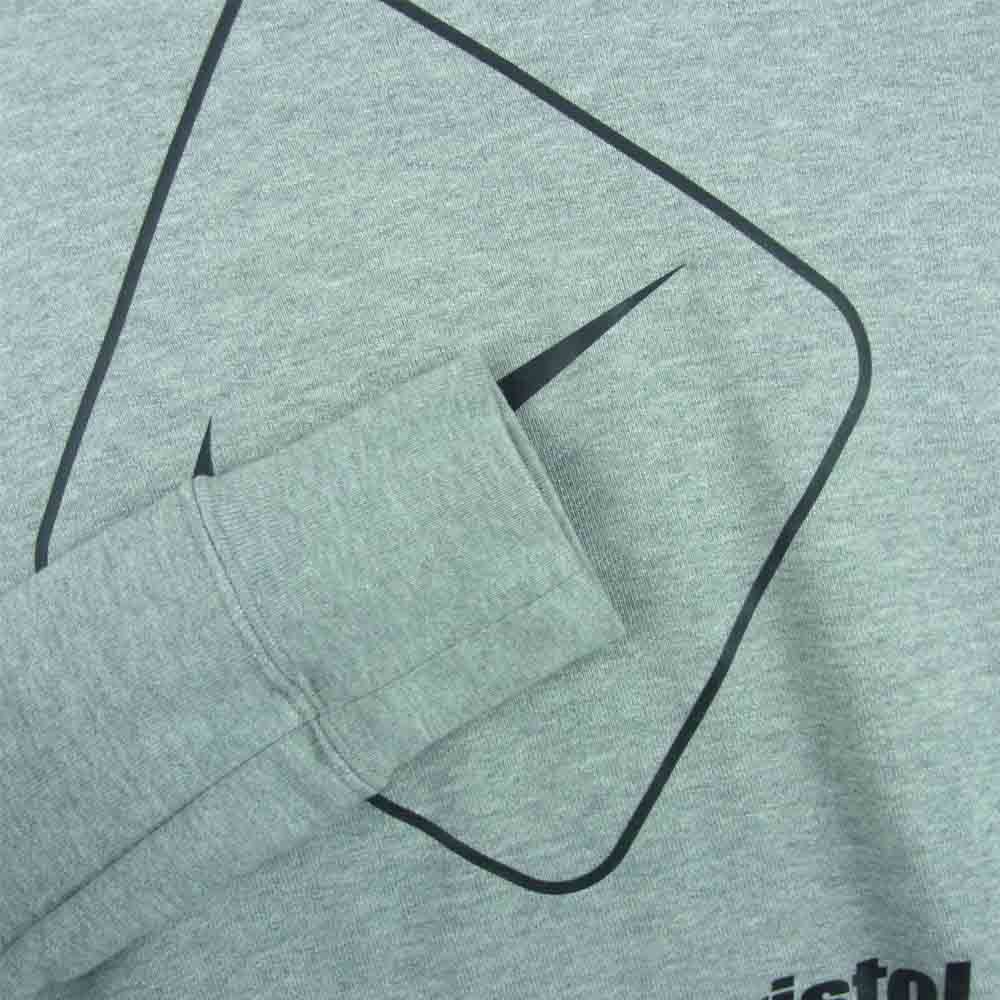 F.C.R.B. エフシーアールビー 16SS 823128-020 NIKE ナイキ EMBLEM CREWNECK SWEAT エンブレム クルーネック スウェット グレー系 S【中古】