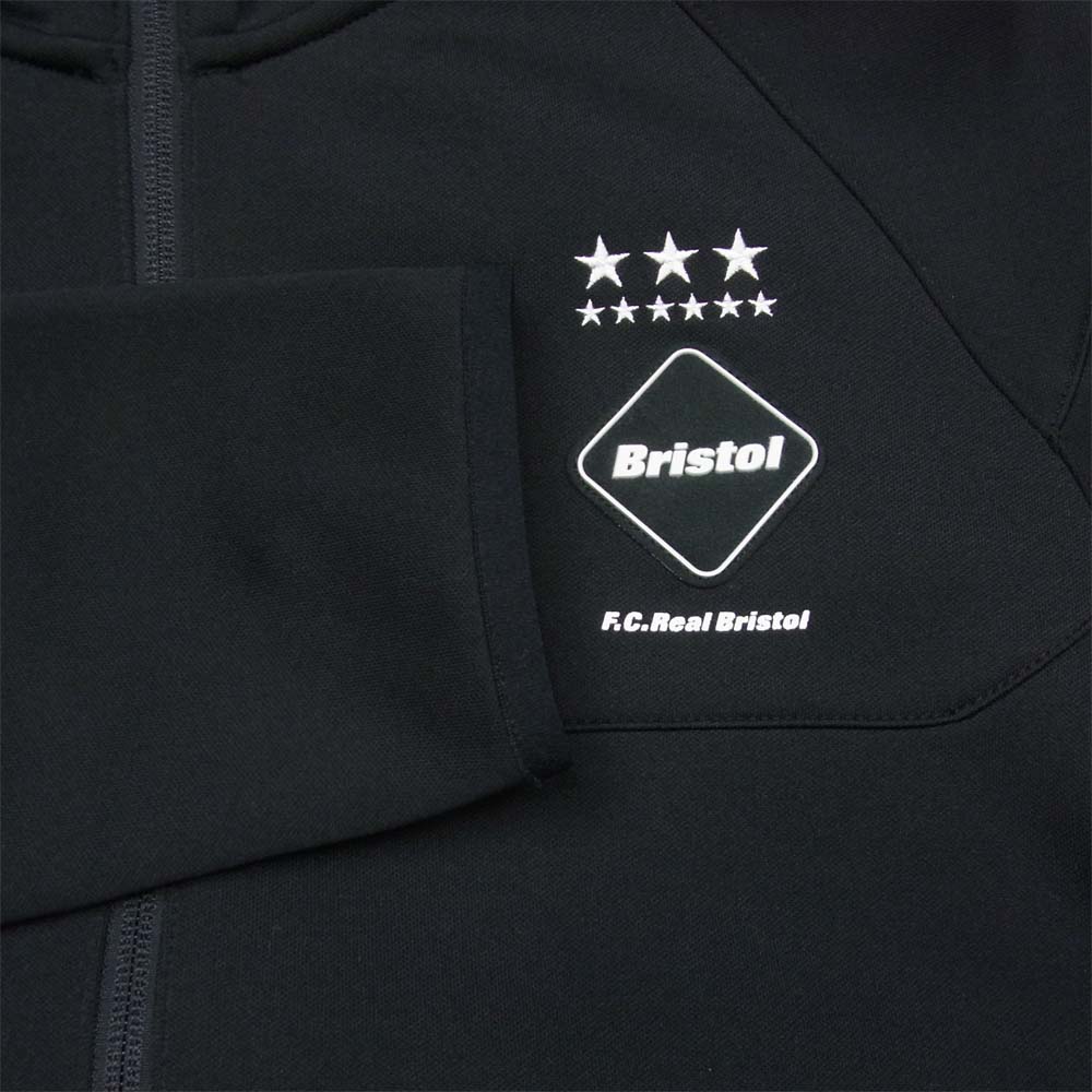 F.C.R.B. エフシーアールビー 16AW FCRB-167017 VENTILATION HOODY ベンチレーション フーディ ジップアップ パーカー ブラック系 S【中古】