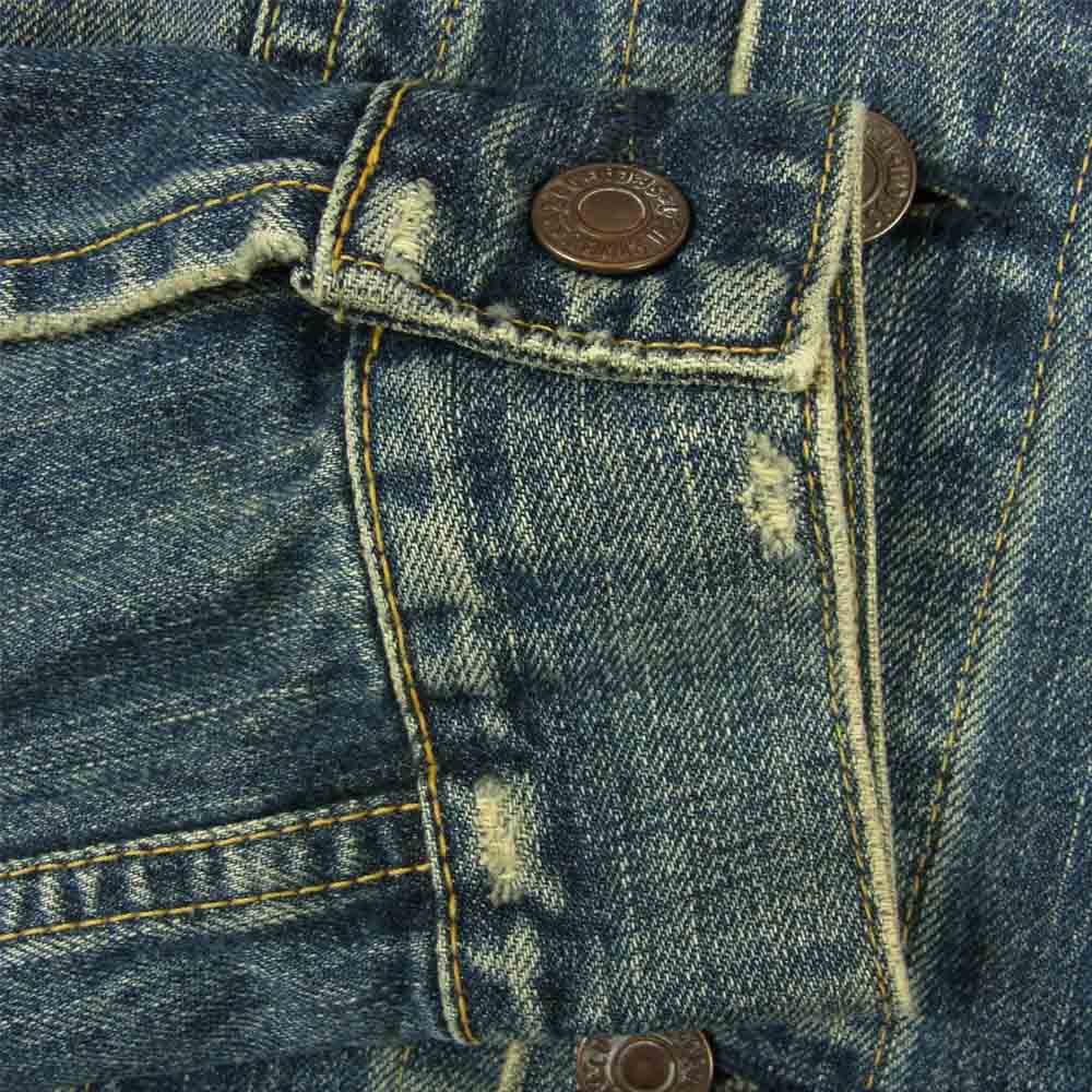 Levi's リーバイス 70505-03 RED TAB Jacket 3rd タイプ トラッカー デニム ジャケット インディゴブルー系 M【中古】