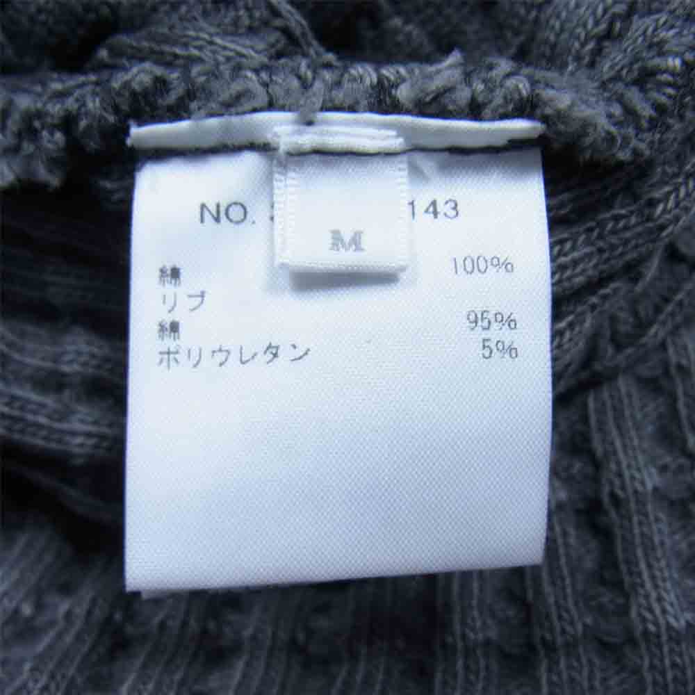 Ron Herman ロンハーマン ビッグワッフル サーマル 半袖 Tシャツ グレー系 M【新古品】【未使用】【中古】