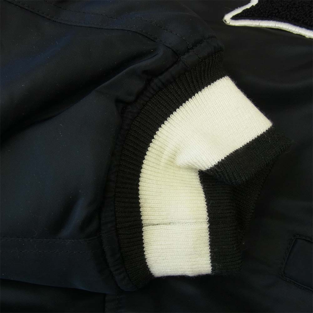 CRIMIE クライミー CR1-02L5-JK31 CR STADIUM JACKET ナイロン スタジアム ジャケット ブラック系 XL【中古】
