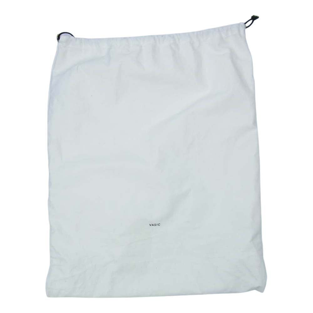 VASIC ヴァジック BOND ボンド レザー ハンド バッグ グレー系 1100a【美品】【中古】