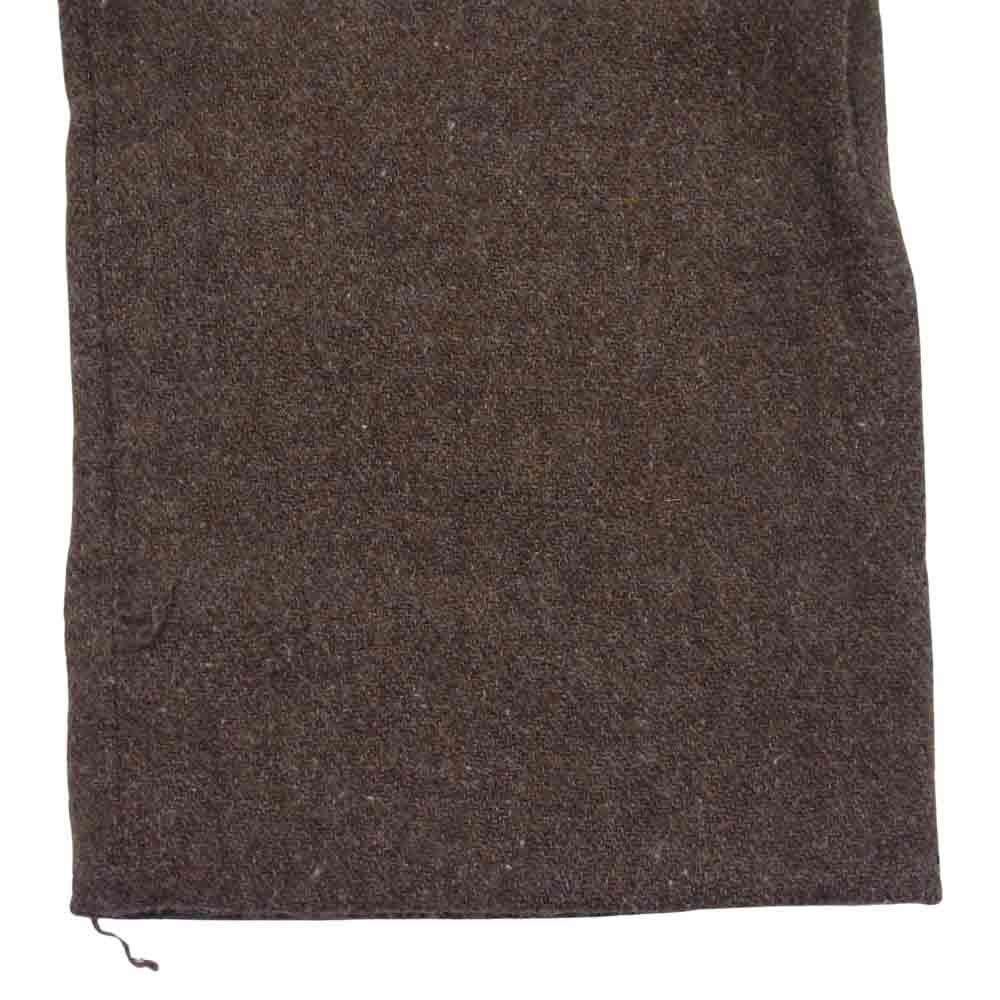 RRL ダブルアールエル サイドアジャスター付 ヘビー ウールパンツ ブラウン系 表記無し【中古】