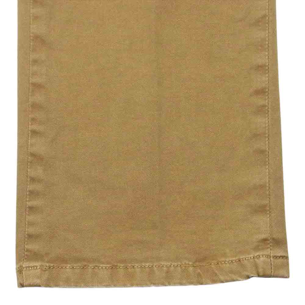 INCOTEX インコテックス 314X0 国内正規品 ウォッシュ加工 ストレッチ コットン チノ パンツ HIGH COMFORT ルーマニア製 ベージュ系【中古】