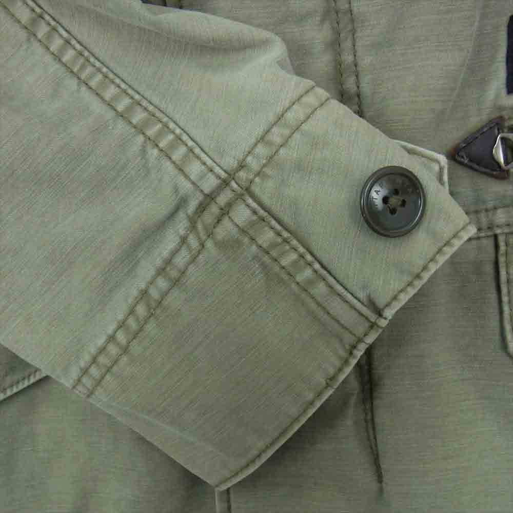 WTAPS ダブルタップス 12AW 122GWDT-JKM03 M-65 ミリタリー ジャケット SIERRA レオパード裏地 YOU ARE MY SUNSHINE ライトグリーン系 3【中古】