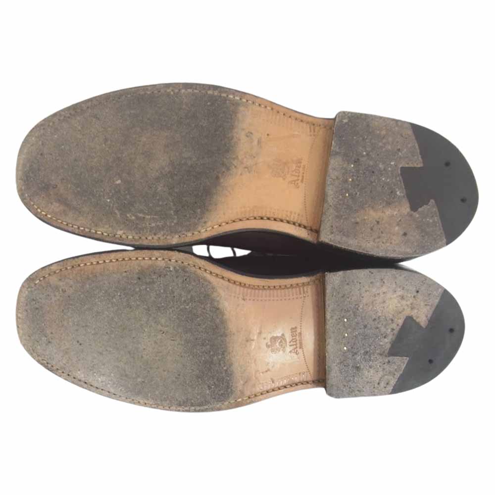 ALDEN オールデン 990 プレーントゥ シューズ コードバン 6D ダークブラウン系 6【中古】