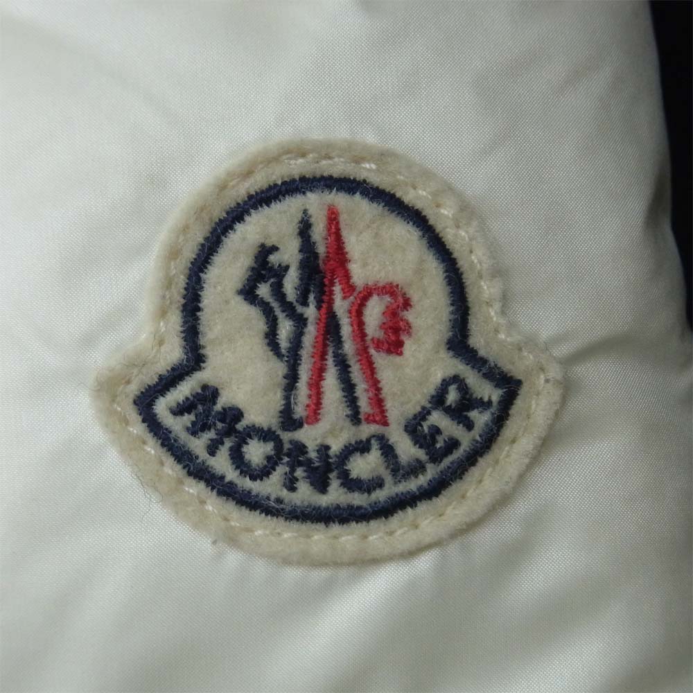 MONCLER モンクレール BERRE ベール ダウン ジャケット ナイロン モルドバ共和国製 ホワイト系 1【中古】