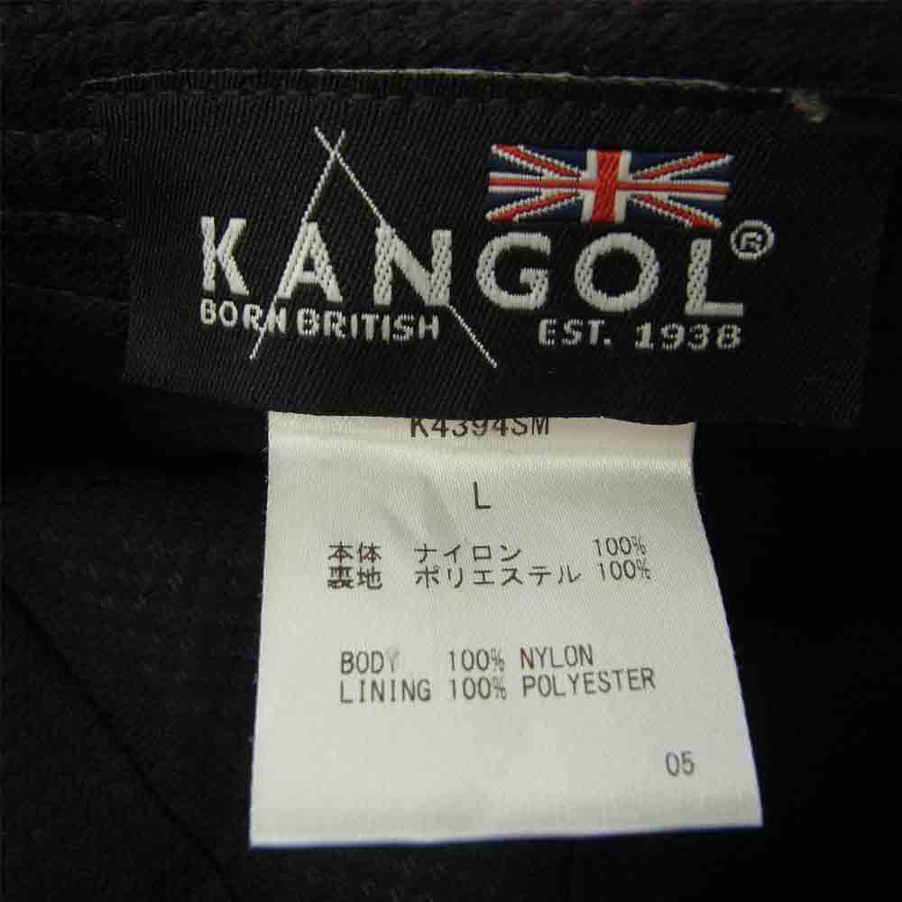 KANGOL カンゴール × BEAMS ナイロン ハンチング キャップ グレー系 L【中古】