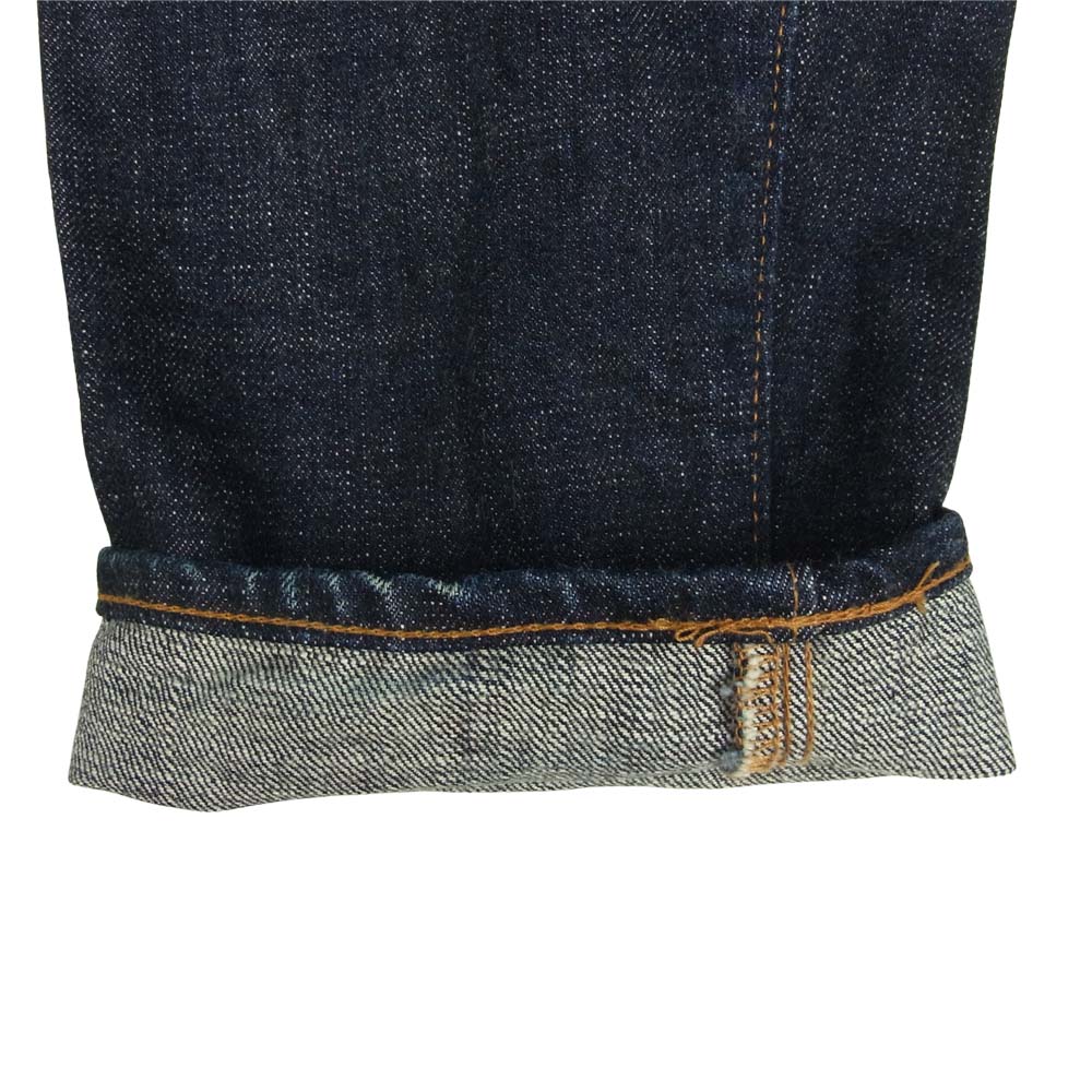 ジャパン ブルー ジーンズ RJB1066 × ROCOCO 16.5oz モンスターデニム セミワイドテーパード 5P デニム パンツ インディゴブルー系 28【中古】