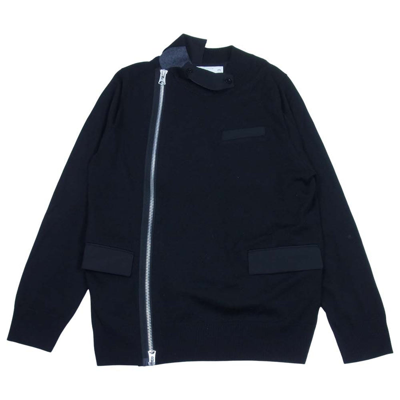 sacai Wool Knit×Suiting Jacket/21SS | innoveering.net