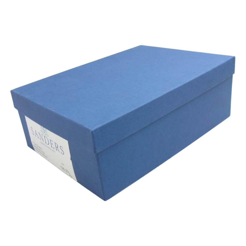 SANDERS サンダース 6480AS hi top chukka ハイトップ チャッカ スエード ブーツ ネイビー系 UK8.5【中古】