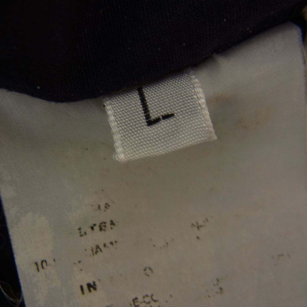 STONE ISLAND ストーンアイランド デニムパッチ 中綿 ベスト ブラック系 L【中古】