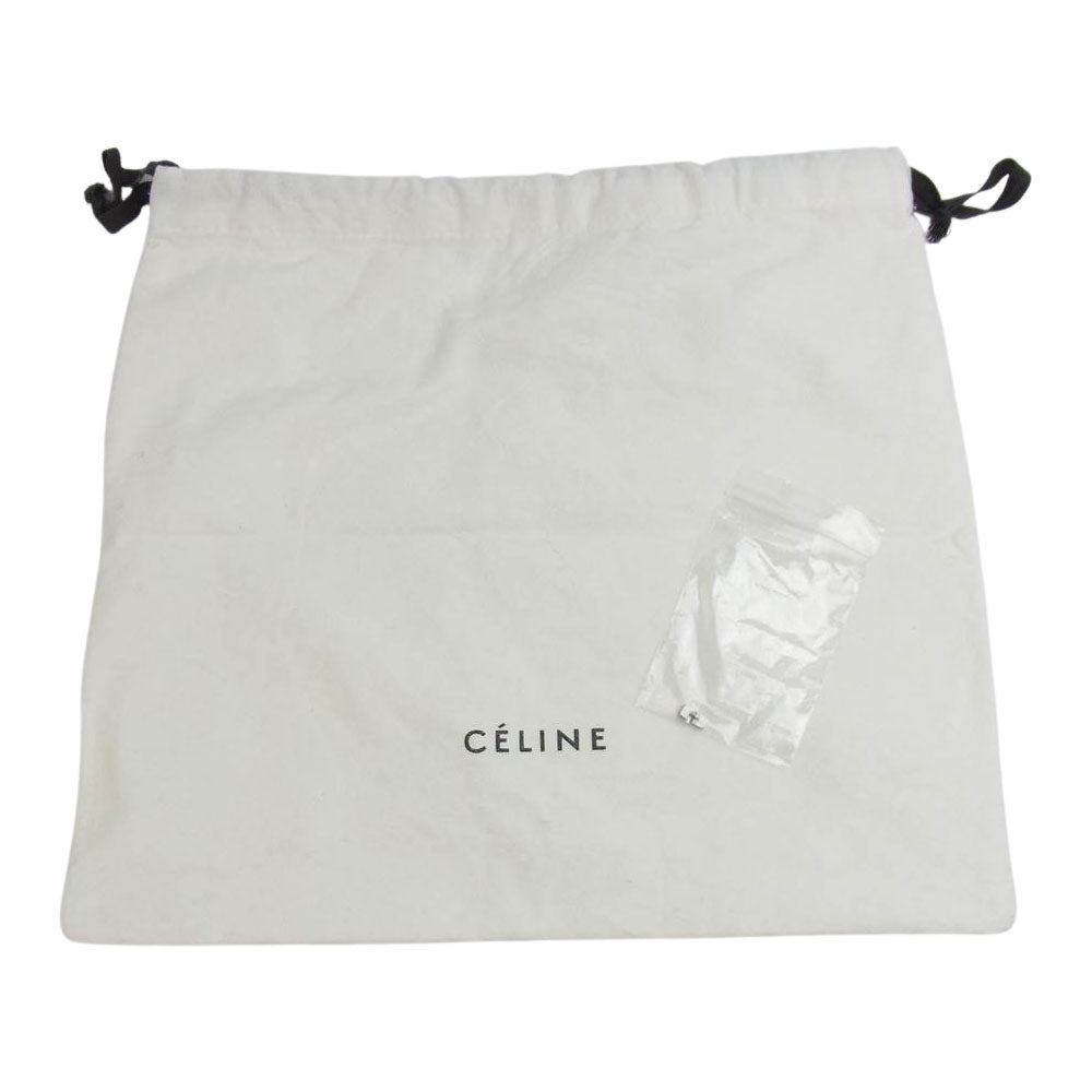 CELINE セリーヌ クラシックボックス ターンロック チェーン ショルダー バッグ ブラック系【中古】