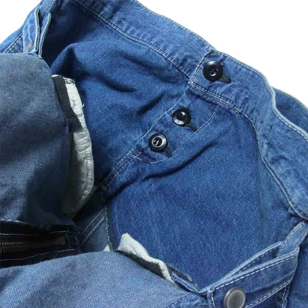 Johnbull ジョンブル デニム サロペット オールインワン インディゴブルー系 M【中古】