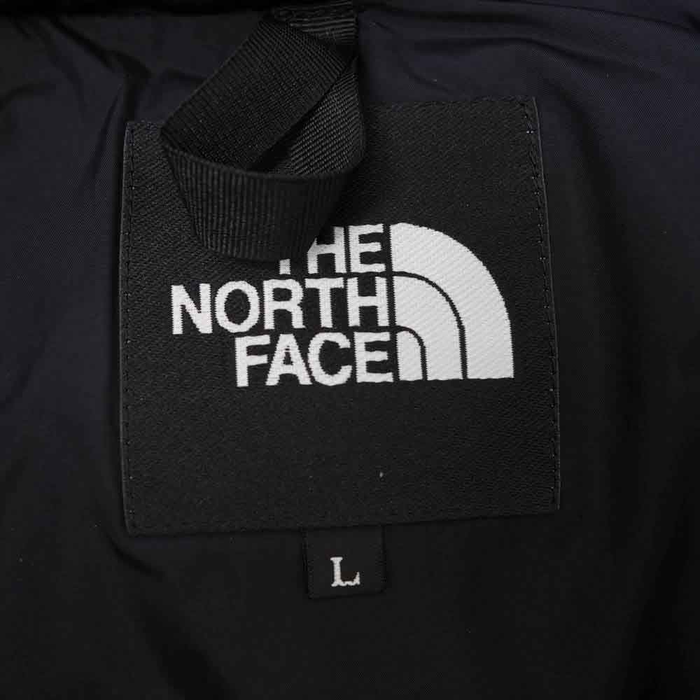 THE NORTH FACE ノースフェイス ND91841 Nuptse Jacket ヌプシ ダウン ジャケット ブラック系 イエロー系 L【新古品】【未使用】【中古】