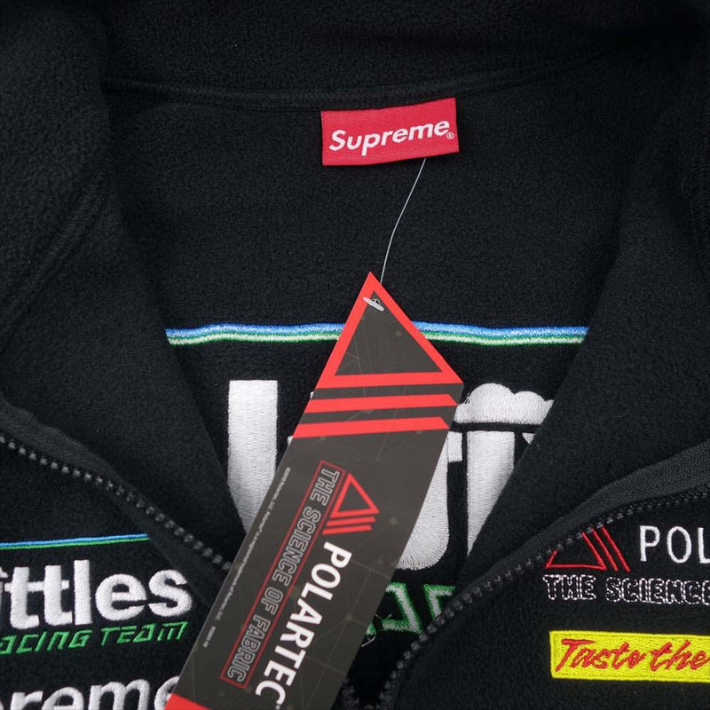 Supreme シュプリーム 21AW Skittles Polartec Jacket スキットルズ ポーラテック フリース ジャケット ブラック系  XL【新古品】【未使用】【中古】