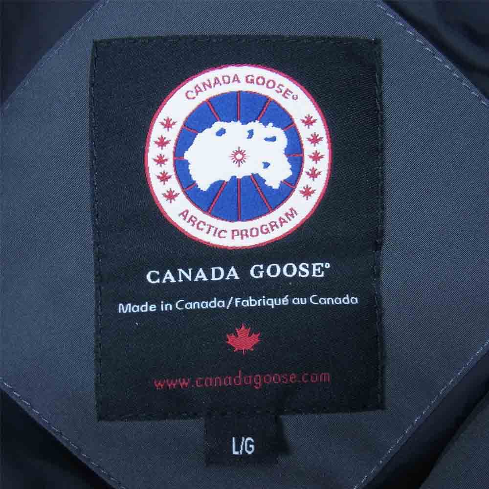 CANADA GOOSE カナダグース 4151M 国内正規品 サザビーリーグ GARSON VEST ギャルソン ベスト ダウン チャコール系 L【中古】