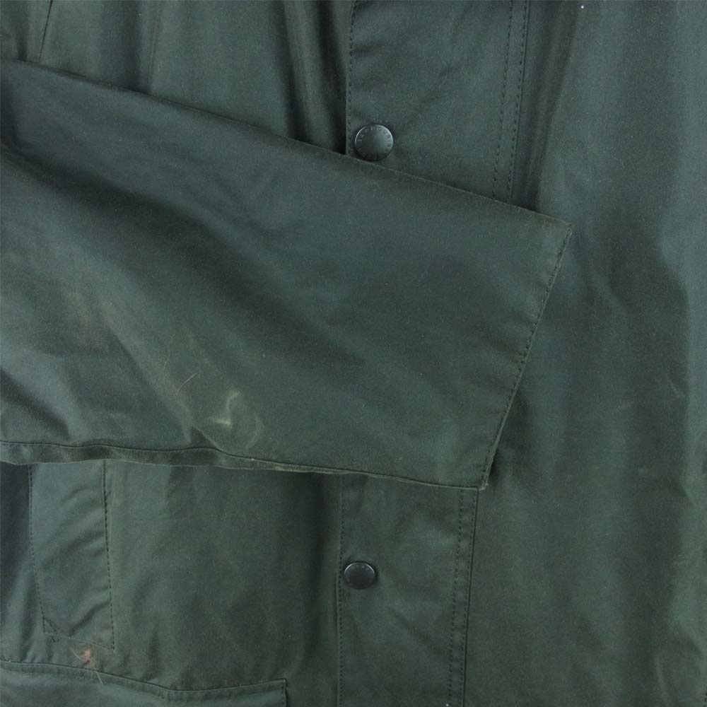 Barbour バブアー 1502115 国内正規品 BEAUFORT ビューフォート オイルド ジャケット 英国製 カーキ系【中古】
