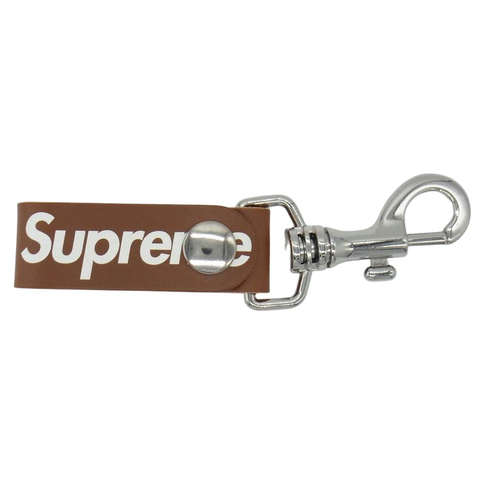 Supreme シュプリーム 21SS Leather Key Loop レザー キー ループ ブラウン系【新古品】【未使用】【中古】