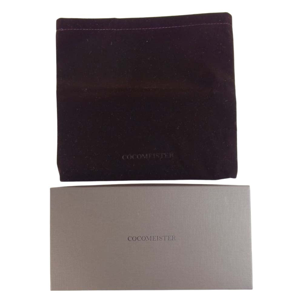 COCOMEISTER ココマイスター シェルコードバンアーチデューク ラウンドファスナー 長財布【中古】
