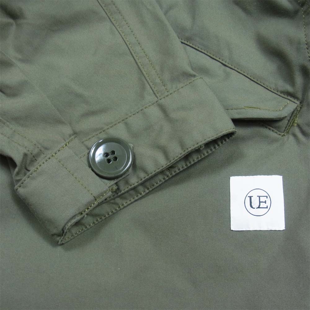 uniform experiment ユニフォームエクスペリメント 21AW UE-212012 SLEEVE PANELED MODS COAT スリーブ ミリタリーモッズコート カーキ系 表記無し【極上美品】【中古】