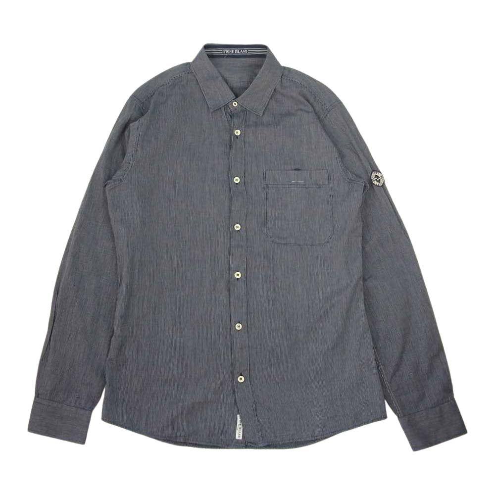 STONE ISLAND ストーンアイランド ロゴ刺繍 レギュラーカラー STONE ISLAND ストーンアイランド ロゴ刺繍 レギュラーカラー
