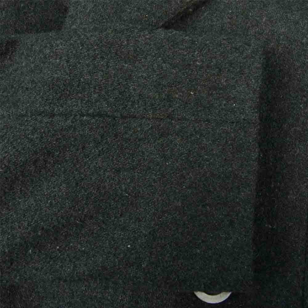 NO ID. ノーアイディ ダブルブレスト フーデッド コート グレー系 1【中古】
