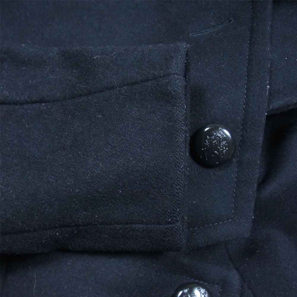 Vivienne Westwood ヴィヴィアンウエストウッド 国内正規品 ANGLOMANIA アングロマニア メルトンウール ダブルブレスト コート ブラック系 40【中古】