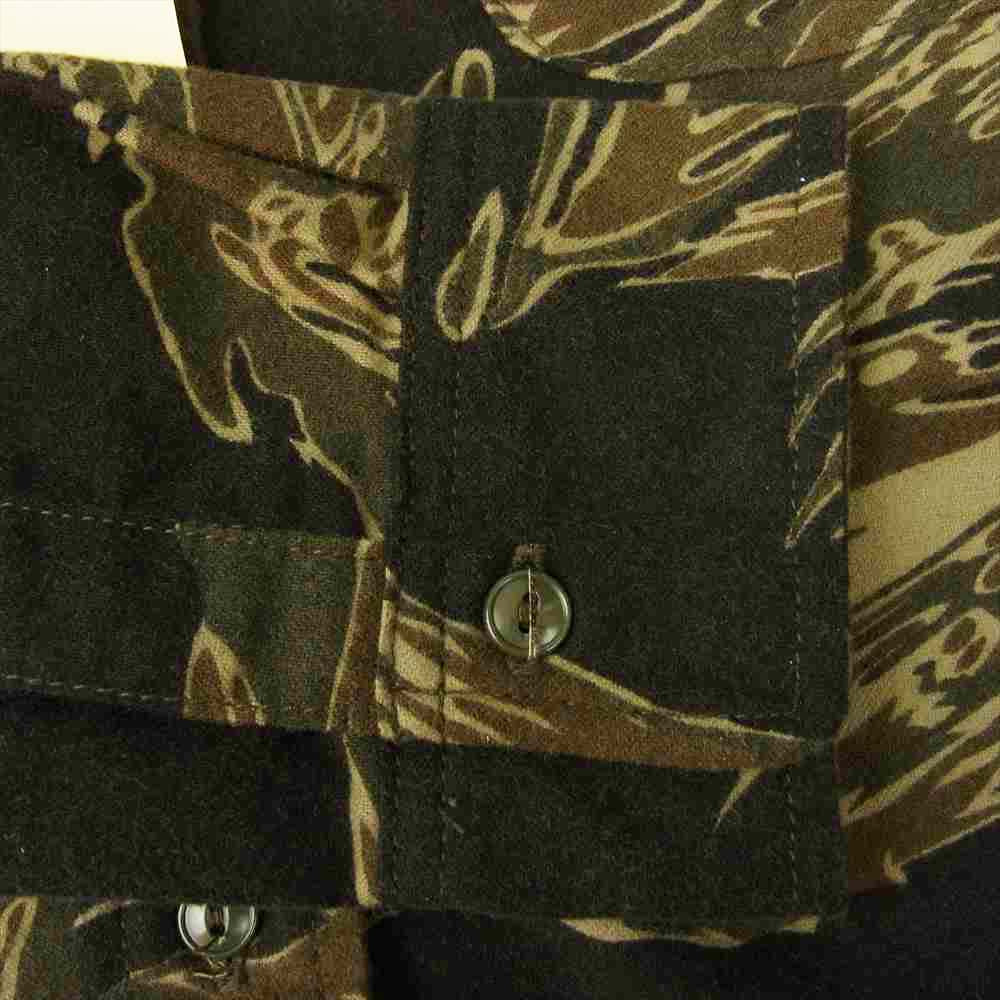 SASAFRAS ササフラス SF-201721 Green Thumb Shirt グリーン サム シャツ カーキ系 M【新古品】【未使用】【中古】