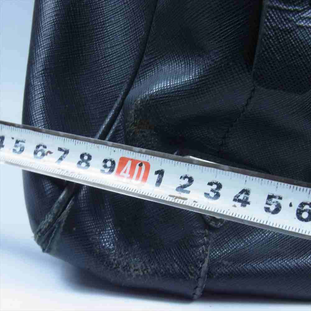 PRADA プラダ サフィアーノ ブリーフケース バッグ ブラック系【中古】