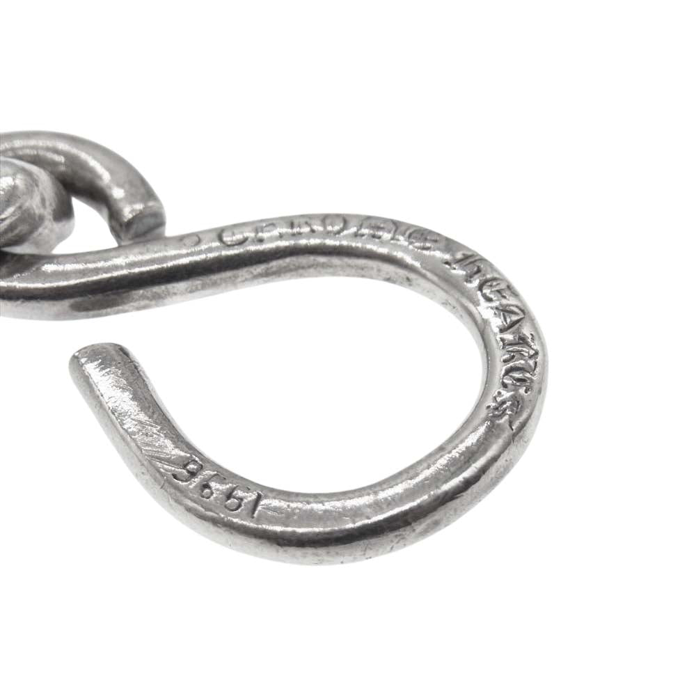 CHROME HEARTS クロムハーツ(原本無) 1クリップ ショート クラシック ウォレットチェーン シルバー系【中古】