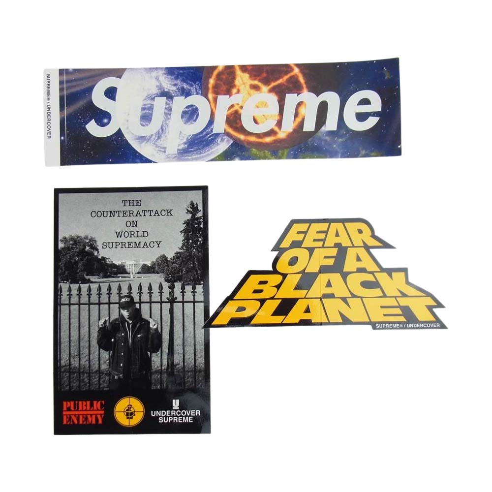 Supreme シュプリーム × UNDERCOVER Public Enemy 18SS 14K Gold Pendant アンダーカバー パブリックエネミー ネックレス【中古】