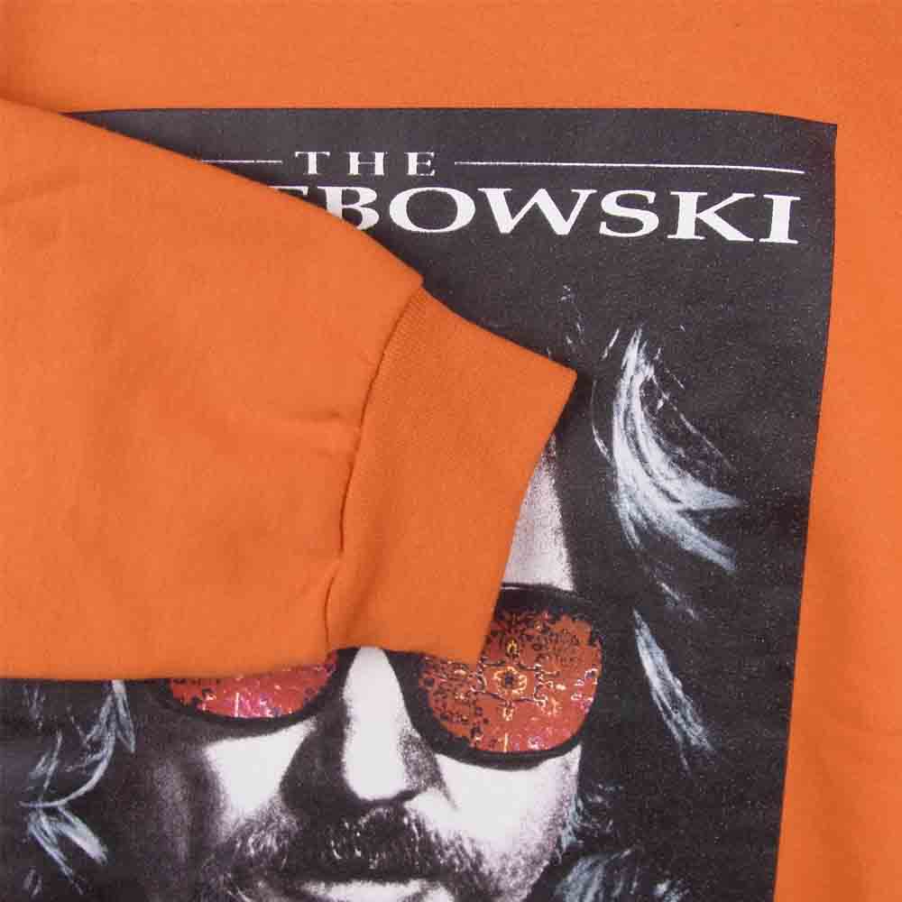 WACKO MARIA ワコマリア THE BIG LEBOWSKI CREW NECK SWEAT SHIRT スウェット トレーナー オレンジ系 2XL【中古】