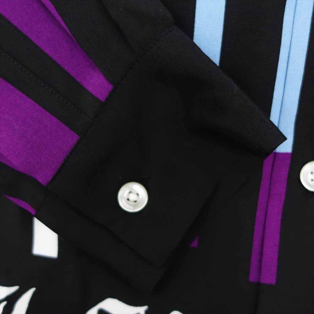 WACKO MARIA ワコマリア DJHARVEY-WM-HI02 DJ HARVEY S/S HAWAIAN SHIRTS ハワイアン 長袖 シャツ ブルー BLUE S【新古品】【未使用】【中古】