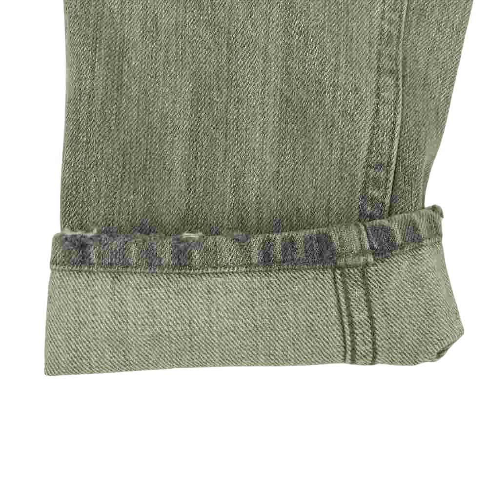 FEAR OF GOD フィアオブゴッド 6TH SIXTH COLLECTION DENIM ボタンフライ ベルト デニム パンツ グレー系 28【中古】