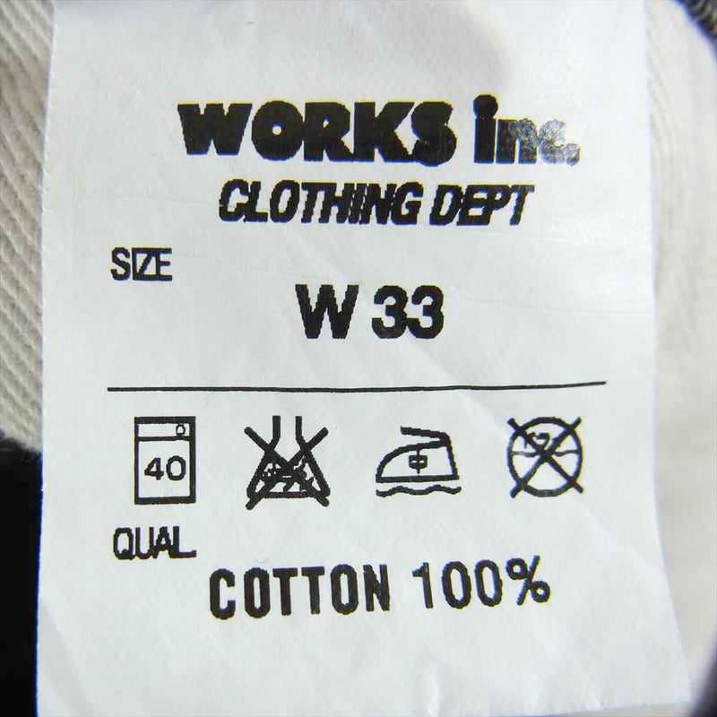 IRON HEART アイアンハート ヘリンボーン ダブルニー ペインター