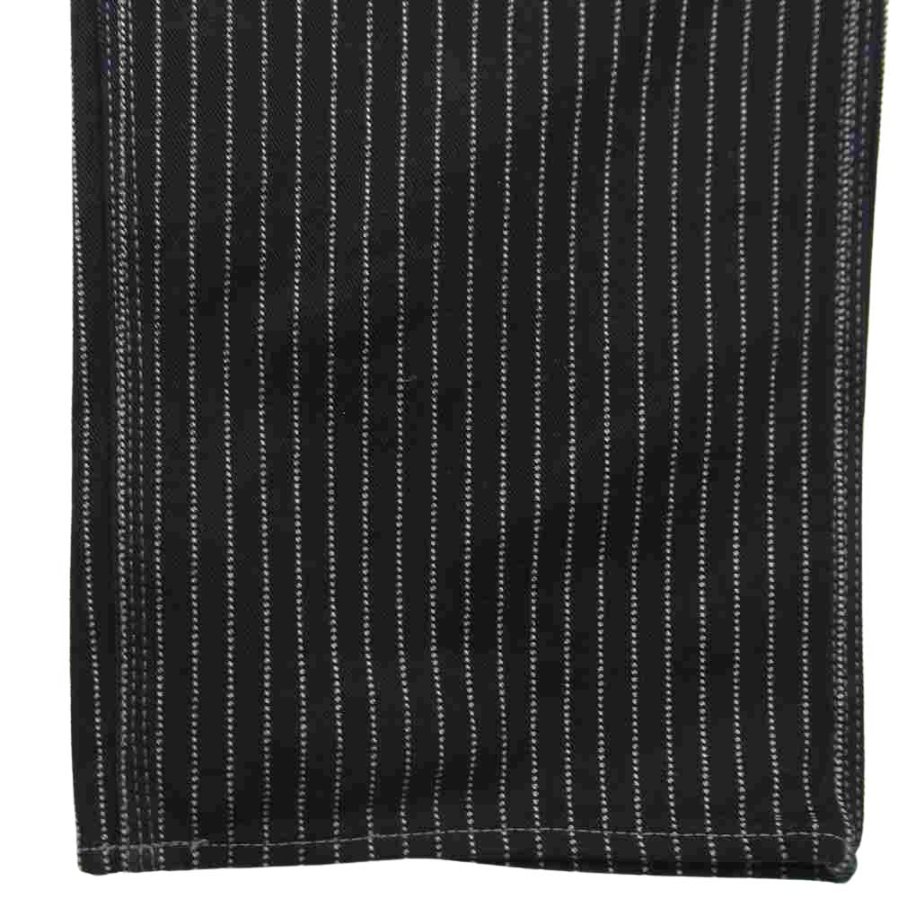 IRON HEART アイアンハート ウォバッシュ エンジニア ペインターワーク パンツ ブラック系 33【中古】