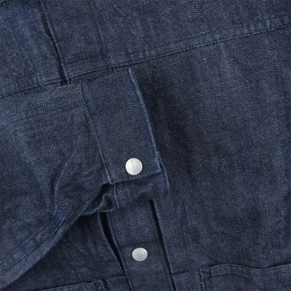 SASAFRAS ササフラス Gardeners Jacket 13.5oz Denim デニム ガーデナーズ ジャケット インディゴブルー系 S【美品】【中古】
