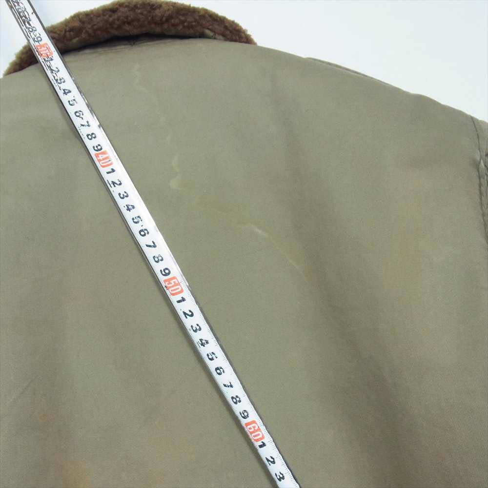 The REAL McCOY'S ザリアルマッコイズ STAGG COAT CO INC スタッグコート社 実名復刻 B-10 フライト ジャケット カーキ系 38【中古】