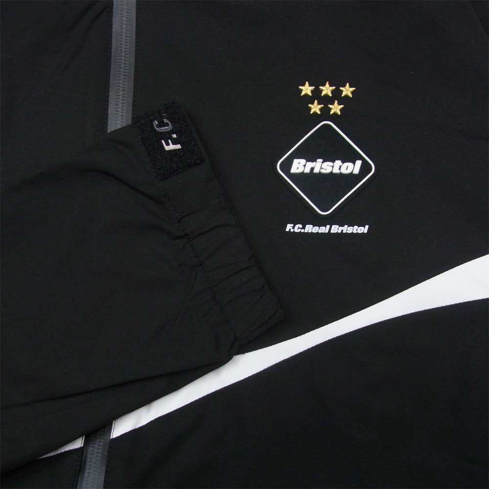 F.C.R.B. エフシーアールビー FCRB-200000 COCA-COLA WARM UP JACKET コカ コーラ ウォーム アップ ジャケット ブラック系 L【極上美品】【中古】